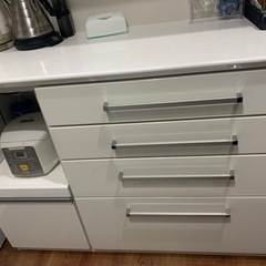ニトリ 食器棚 120cm幅 3月まで 値段交渉可