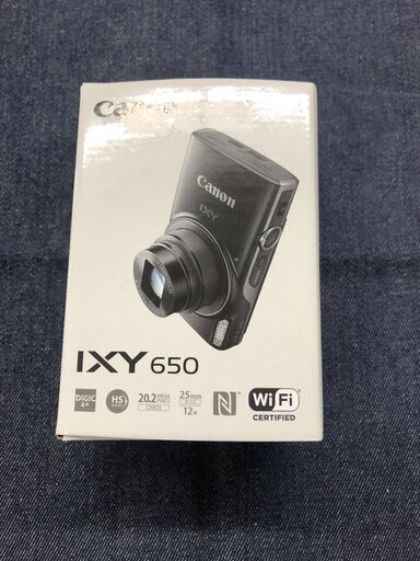 【愛品館江戸川店】Canon コンパクトデジタルカメラ　IXY 650　ID：131-019754-007