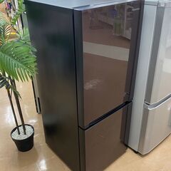 店頭 Hisense ハイセンス 2ドア冷凍冷蔵庫 HR-G1501 2018年製 ダーク 