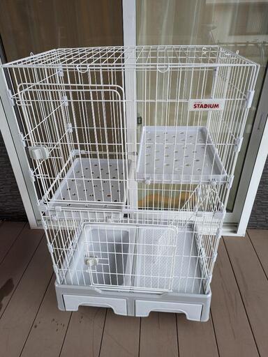 キャットケージ　ほぼ新品　オマケ付き