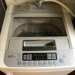 【取引予定者決定】LG　洗濯機(2010年製)　縦51㎝×横50...