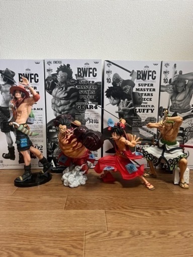 smsp ルフィ太郎　ルフィ　ギア4  ゾロ　エース　セット　フィギュア