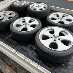 ベンツ W219 CLS 純正ホイール 18インチ 4本 8.5J5HPCD112+28 x2 8.5  