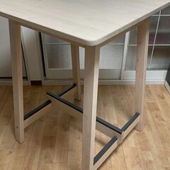 R438 IKEA BJ RKUDDEN バーテーブル & ハイ...