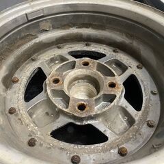 旧車ホイール DUNLOP TE-E 14インチ 4本 5.5J4HPCD114.3+9 希少