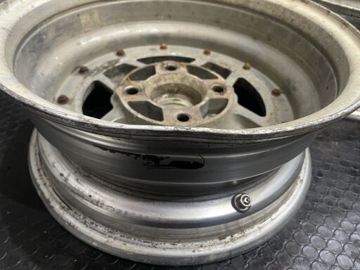 旧車ホイール DUNLOP TE-E 14インチ 4本 6J4HPCD114.3+15 当時物 希少　(VHV339) クレジットカード QRコード決済可能 旧車ホイール DUNLOP TE-E 14インチ 4本 5.5J4HPCD114.3+9 希少 当時物