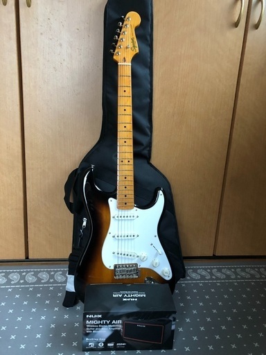 Squier Classic Vibe '50s ストラトキャスターとNux mighty air