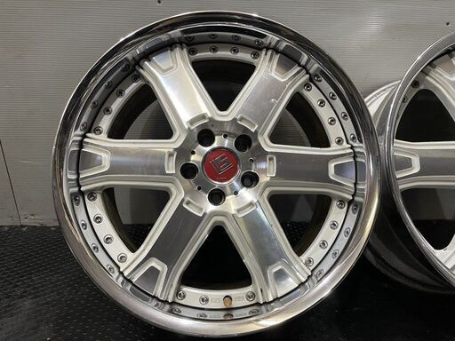 WORK LS606 ワーク 社外ホイール 20インチ 4本 8.5J/9.5J5HPCD114.3+40/+44　(VHV704)クレジットカード QRコード決済可能