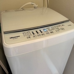 2021年製 Hisense 5.5kg 全自動洗濯機 HW-G...