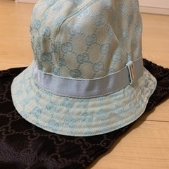 【GUCCI】水色帽子
