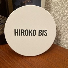 【新品未使用】HIROKOBIS 白雲石吸水コースター ラウンド