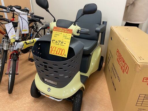 【モノマニア四日市店】suzuki セニアカー　2021年　シニアカー　電動車イス　介護