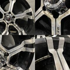MKW MK36 社外ホイール 18インチ 4本 8.5J6HPCD139.7+30 ランクル 