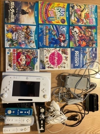 Wii Uセット+ ゼルダなどゲーム10種