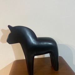 IKEA 木製の馬オブジェ