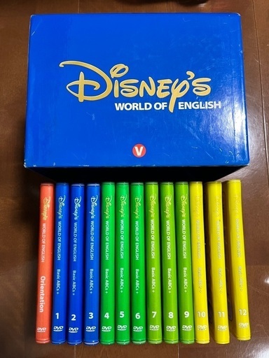 売ります) 中古品 ディズニー ワールドオブイングリッシュ