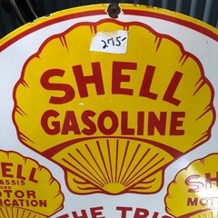 SHELL ビンテージ 大型看板 1960s'