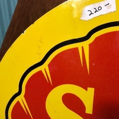 Super SHELL ビンテージ看板 大型サイン 1960s\