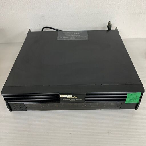 【Panasonic】 パナソニック RAMSA ラムサ 4Channel Power Amplifier 4チャンネル パワーアンプ WP-C104 ②