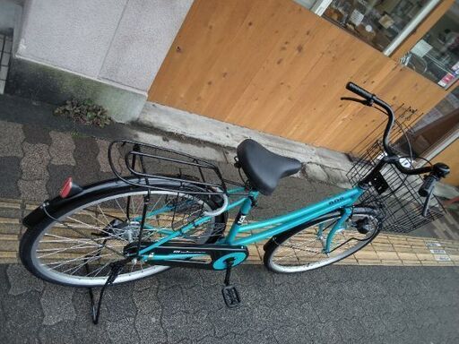 レインボー TYPE-X マットブラック×グリーン ビーチクルーザー 26