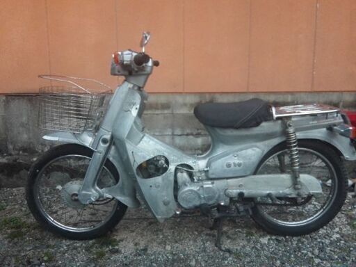 ホンダ　カブ、セル付きカスタム70cc　不動車、ベース車、部品取り。