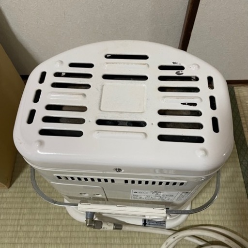リンナイ ストーブ R-452PMSⅢ ガス赤外線ストーブ　ガスホース付き リンナイ 全周放射式赤外線ガスストーブ 木造14畳／コンクリート