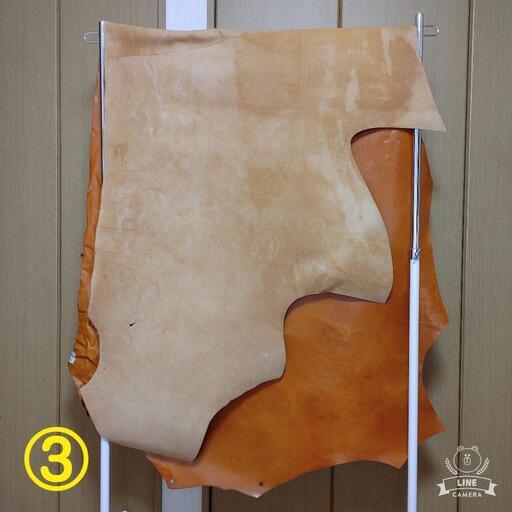 【ギフト】 ☆上質大判ハギレ③☆ ハシモト産業 ピアノレザー 栃木レザー その他
