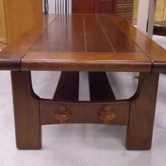 Karimoku センターテーブル 幅150cm 木製 ナチュラル 座卓 リビング テーブル カリモク 札幌市東区 新道東店