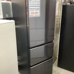 3ドア冷蔵庫　HITACHI RｰV38KV 2019年製　375L 売場展開中！！ 日立 冷蔵庫 375L 左開き 3ドア 幅60cm 真ん中野菜室うるおいチルド R