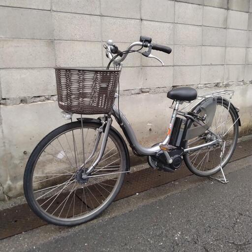 R5019電動アシスト自転車　2011年ヤマハ　PASナチュラ　バッテリー　充電器　鍵1本付き　電動自転車
