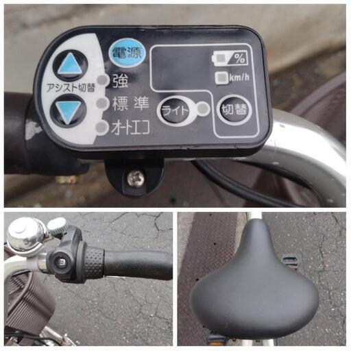R5019電動アシスト自転車　2011年ヤマハ　PASナチュラ　バッテリー　充電器　鍵1本付き　電動自転車