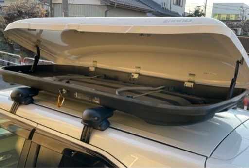受付終了】inno ルーフボックス BRQ55WH