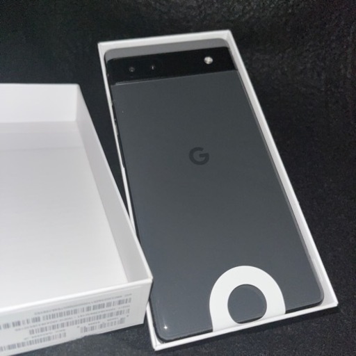 ジモティ最安級 新品simフリー pixel6a チャコール 128gb 白ロム判定◯