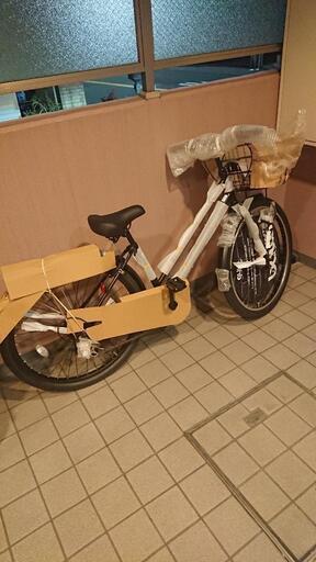 27.5インチ　6段変速自転車　黒