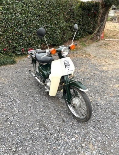 487. 動画あり ホンダ スーパーカブ70 DX 小型 バイク 70cc 車体