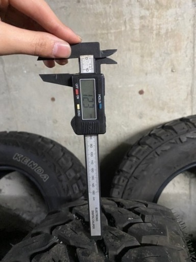 KENDA KLEVER 人気 M/T 265/70R17 20年製 バリ溝 美品 タンドラ  