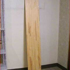 【新品同等】木の板　30ｘ182センチ②【雑貨店閉店による、備品処分】