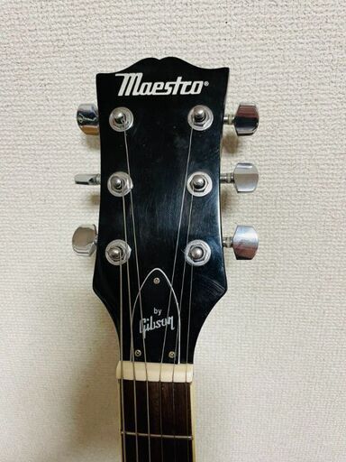 美品】 Maestro By Gibson マエストロ レスポールカスタム 黒