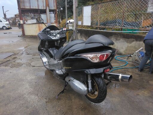 ⭐ホンダフォルツァZ　MF08　黒　ちょいカスタムでカッコいい感じ　変速機構GOOD！