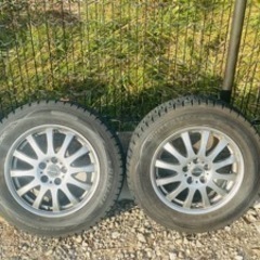 プリウス 30.50 15インチ スタッドレスタイヤホイールセット4本