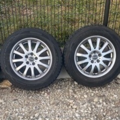 プリウス 30.50 15インチ スタッドレスタイヤホイールセット4本