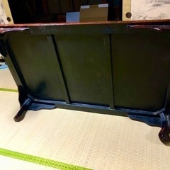 商談中【⚠️近日処分！】高級 津軽塗 座卓 テーブル  唐塗　全国配送可！