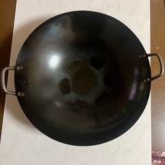山田 鉄 打出 中華鍋 36cm(板厚1.2mm