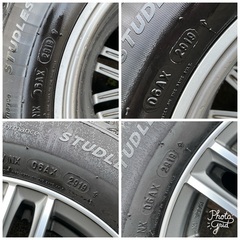 現行フリードに スタッドレスタイヤ 185/65R15 日本製ホイールの通販は 