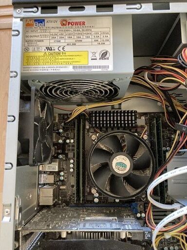 デスクトップPC_2012年_Corei7-3820 CPU 3.60GHz_x64_SSD:256_RAM:32.0 GB_win10クリーンインストール済