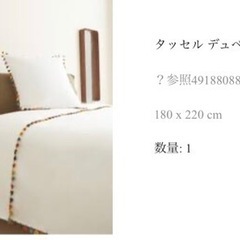 布団カバー　ZARA HOME