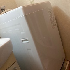 【２年使用美品】TOSHIBA洗濯機(一人暮らし向け)