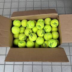 【中古】硬式テニスボール90個+アルファ　譲ります！