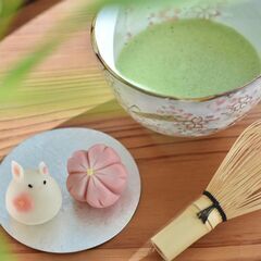 和菓子作り＋ テーブル茶道体験
