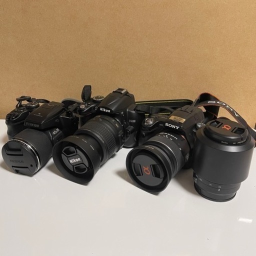 SONY α55 SLT-A55V SAL55200-2 Nikon D5000